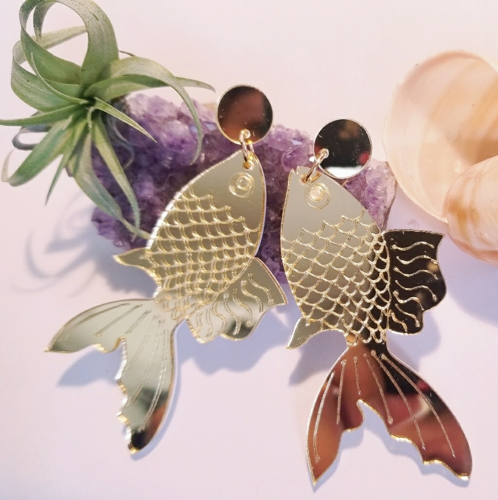 acrylic earrings